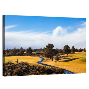 Central Oregon Golf Course Wall Art