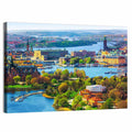 Gamla Stan Waterfront Wall Art