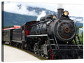 Skagway Steam Locomotive No. 73 Wall Art