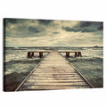 Old Wooden Jetty Wall Art