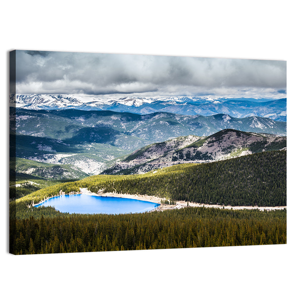 Mt Evans Echo Lake View Wall Art