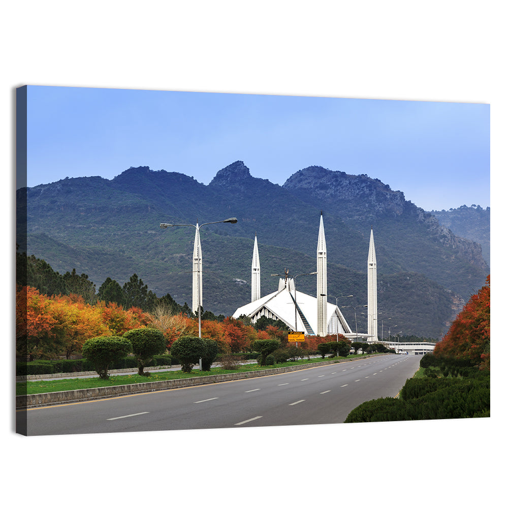 Faisal Mosque Islamabad Wall Art