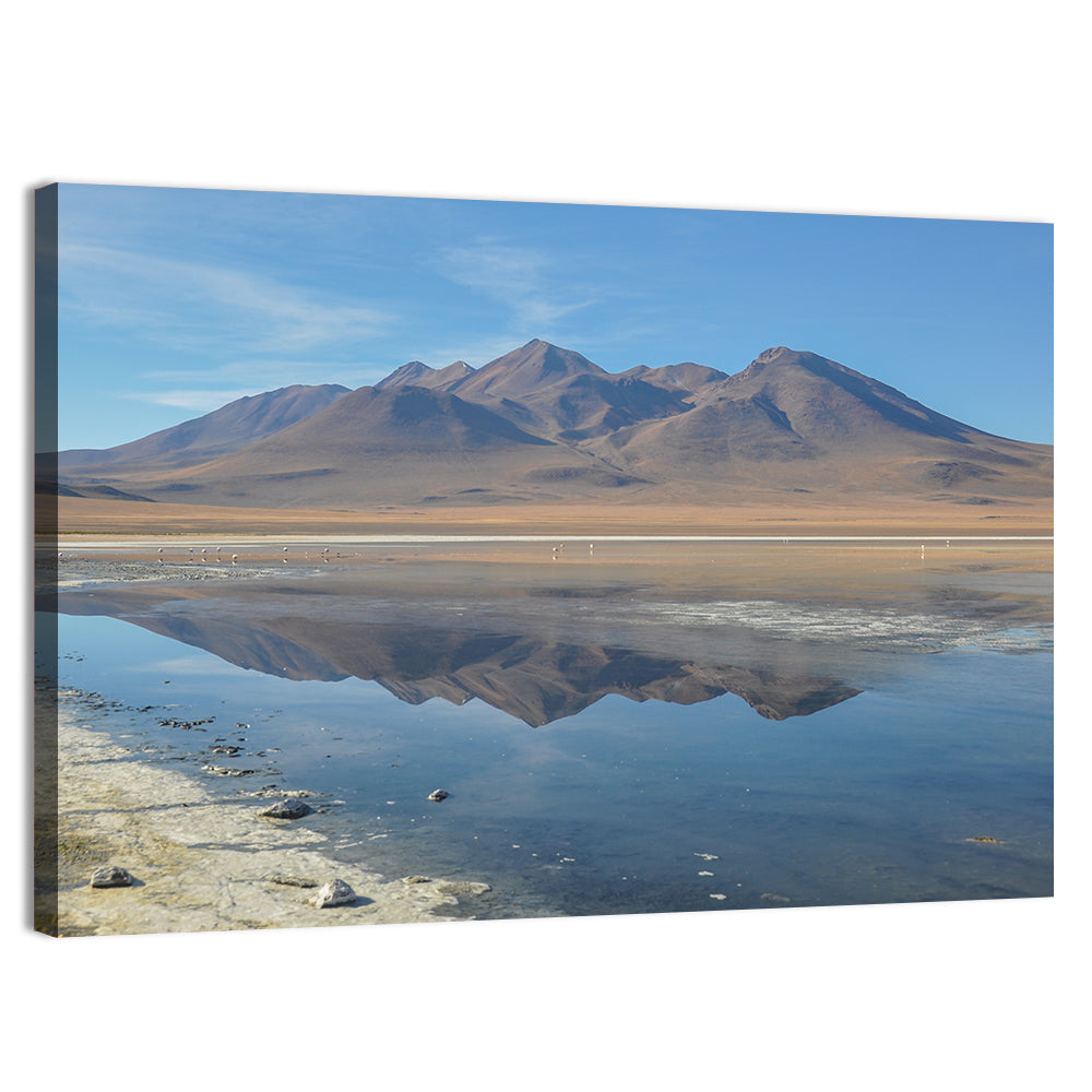Sur Lipez Salt Lake Reflection Wall Art