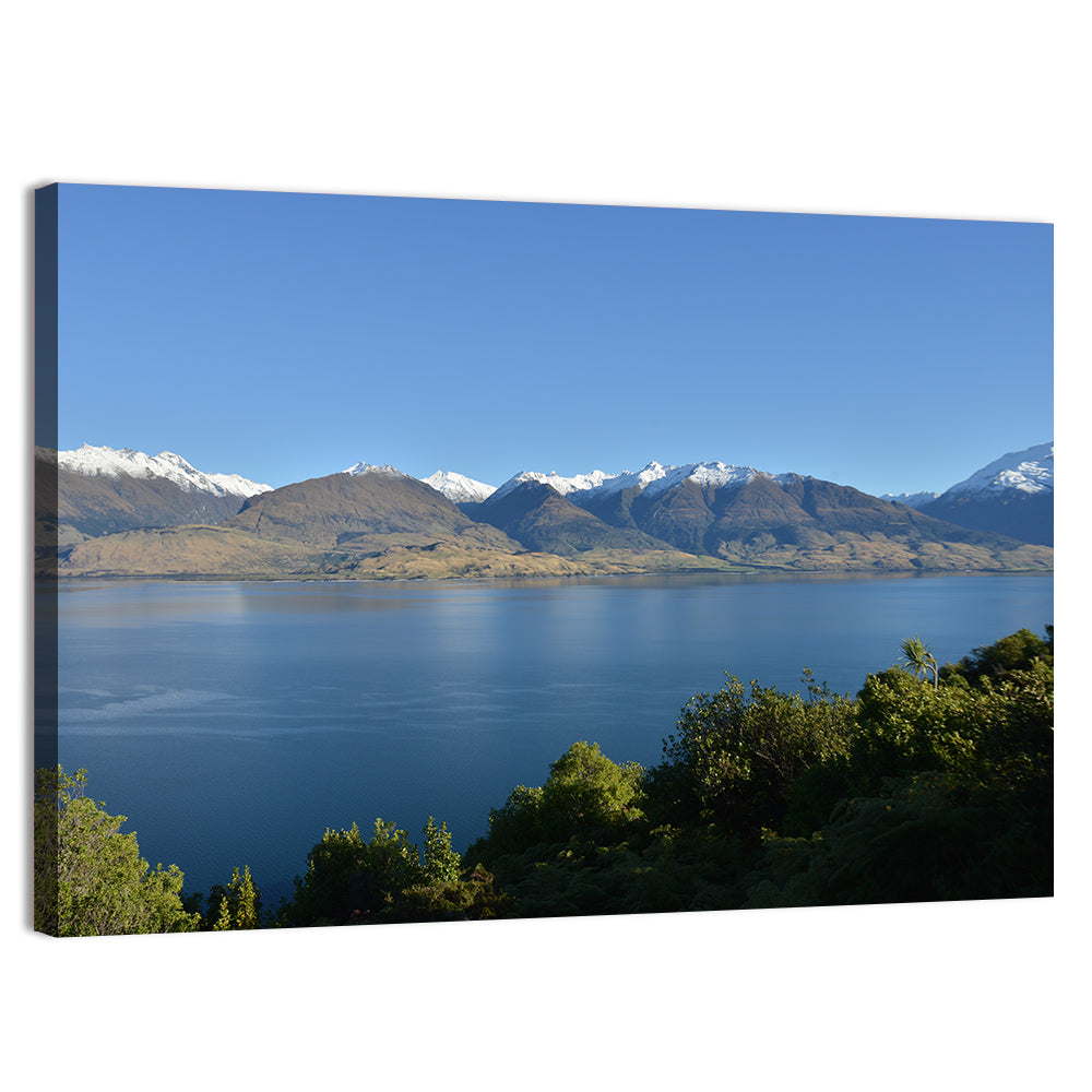 Wanaka Lake Reflection Wall Art, canvas print, landscape