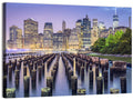 Manhattan Skyline at Twilight Wall Art