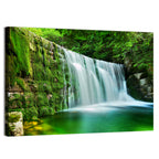 Emerald Lake Cascade Wall Art