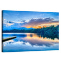 Santeetlah Lake at Golden Hour Wall Art