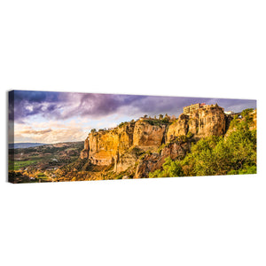 Ronda Town Sunset Wall Art