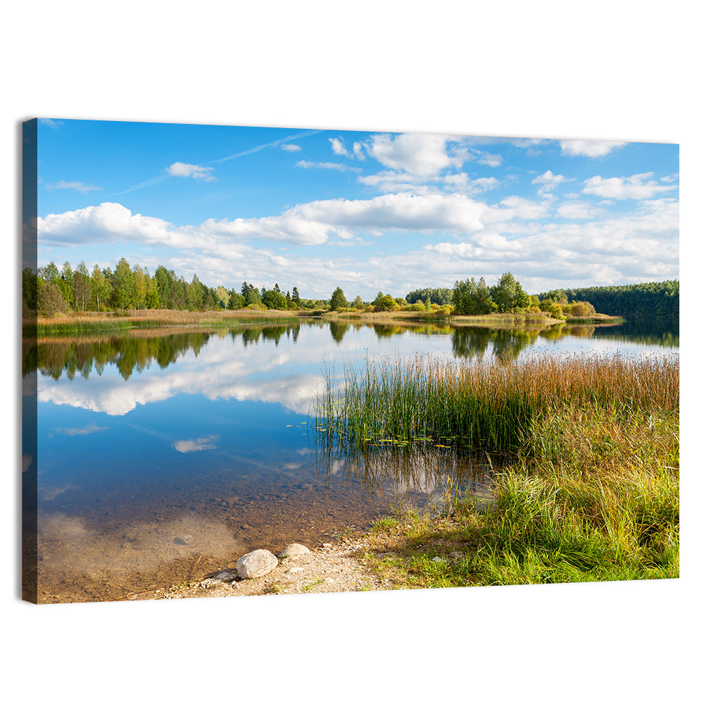 Paunkula Lake Reflections Wall Art