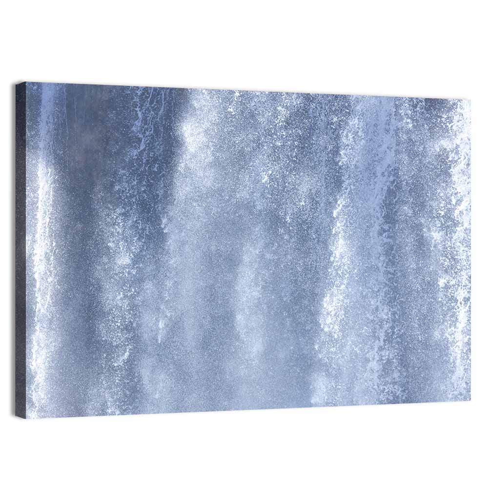 Abstract Waterfall Pattern Wall Art, canvas print, landscape