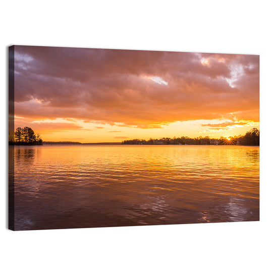 Lake Norman Sunset Wall Art