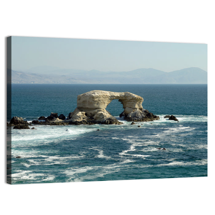 Stone Arch at Shell Beach Wall Art as a canvas print