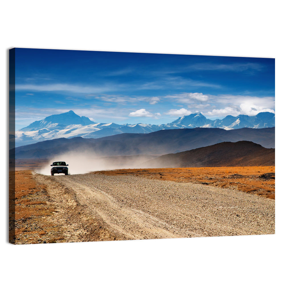 Road to Everest, Tibetan Highlands Wall Art