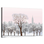 Winter Cityscape Wall Art