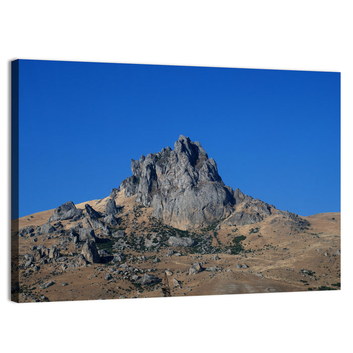 Besh Barmag Mountain Peak Wall Art as a canvas print
