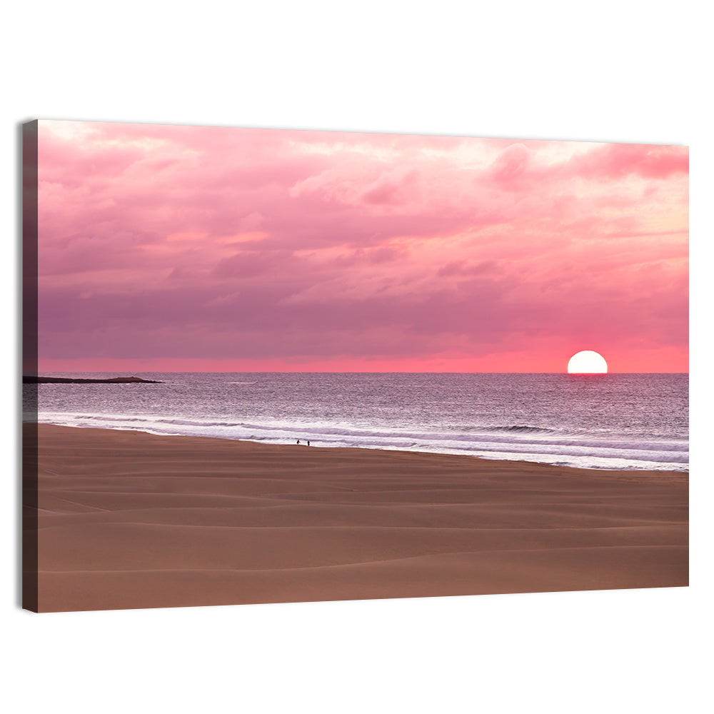Boavista Sunset Beach Wall Art, canvas print, landscape