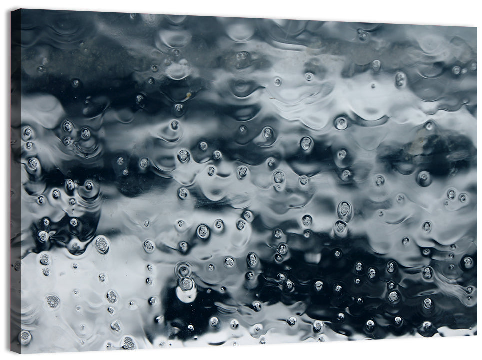 Sea of Teardrops in Ice Wall Art
