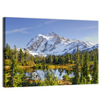 Mount Shuksan Lake Reflection Wall Art