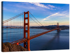 Golden Gate Bridge at Golden Hour Wall Art