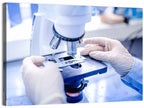 Laboratory Microscope Close-up Wall Art