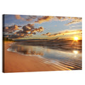 Lake Huron Sunset Beach Wall Art