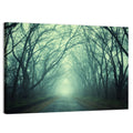 Foggy Forest Pathway Wall Art