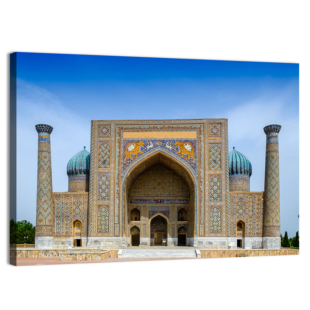 Sher-dor Madrasah, Registan Square Wall Art