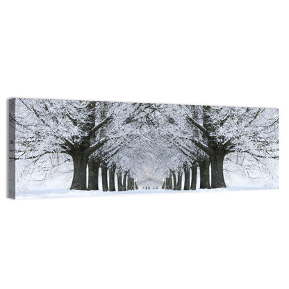 Winter Snow Trees Wall Art