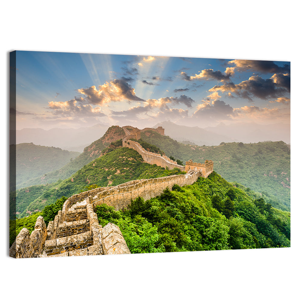 Great of China Wall Art, canvas print, landscape