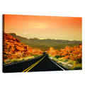 Valley of Fire Ii Road at Sunset Wall Art
