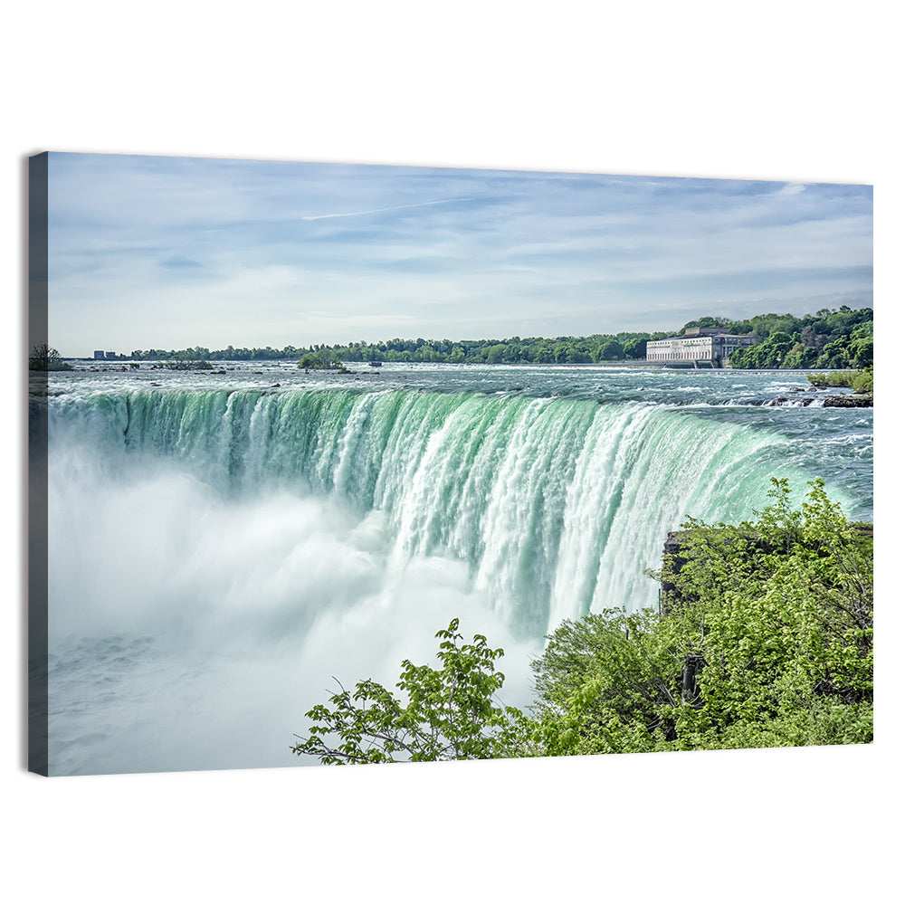 Horseshoe Falls Vista Wall Art, canvas print, landscape