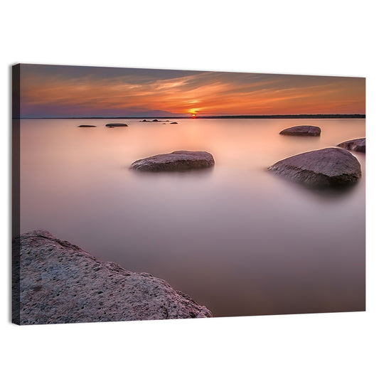 Lake Peipsi Sunset Wall Art