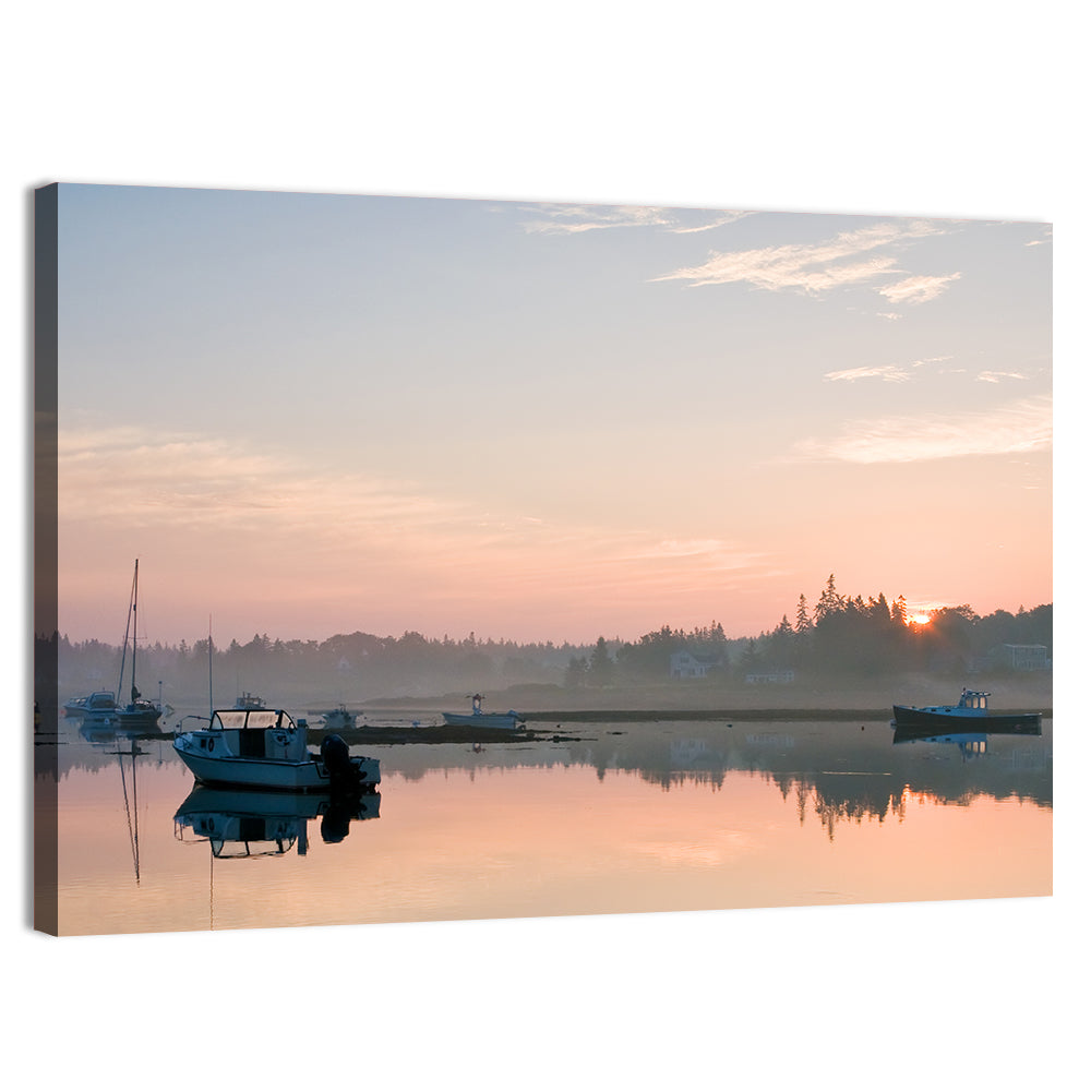 Bass Harbor Sunrise Wall Art