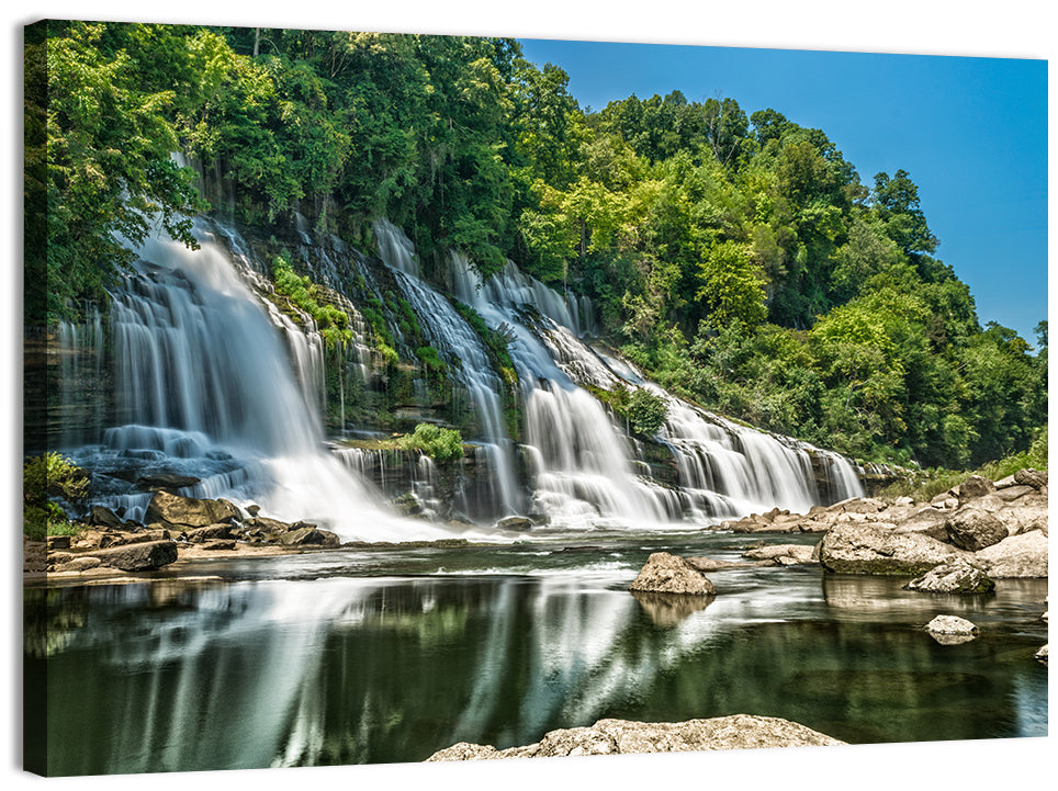 Twin Falls at Rock Island State Park Wall Art
