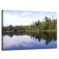 Peck Lake Shoreline Reflection Wall Art