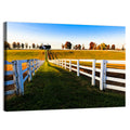 Kentucky Horse Farm at Golden Hour Wall Art