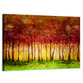 Autumn Tree Row Wall Art