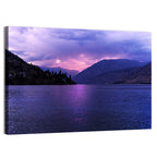 Lake Chelan Violet Sunset Wall Art