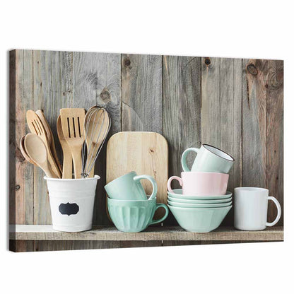 Kitchen Utensils Wall Art