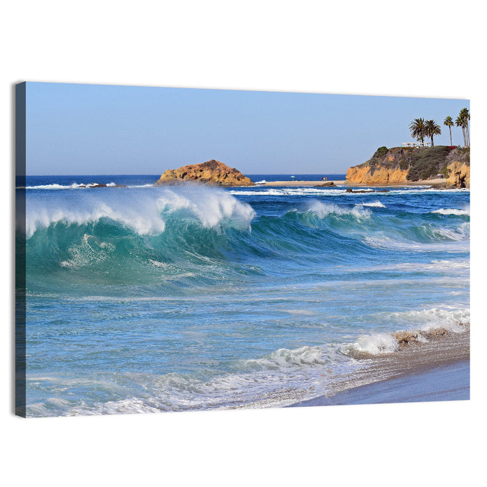 South Laguna Beach Wall Art as a canvas print