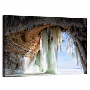 Frozen Lake Superior Wall Art