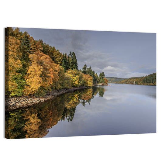 Lake Vyrnwy Autumn Wall Art