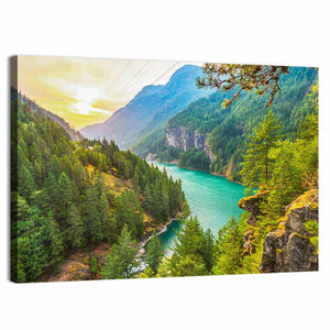 Diablo Lake Wall Art