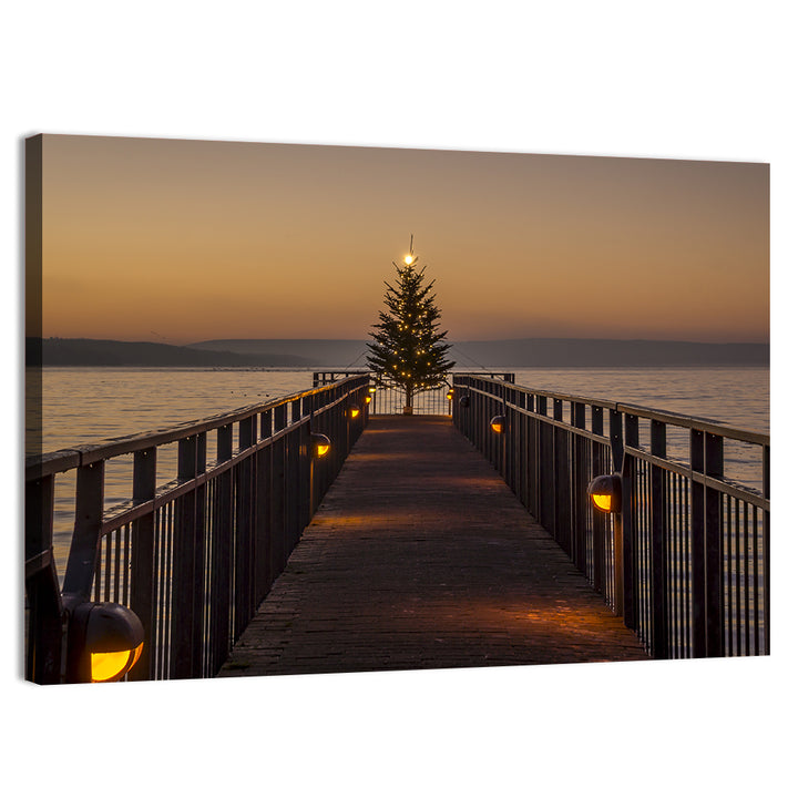 Skaneateles Lake Pier Wall Art