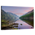 Glendalough Upper Lake at Dusk Wall Art