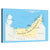 UAE Map Wall Art