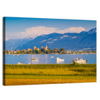Rapperswil Castle Over Lake Zurich Wall Art