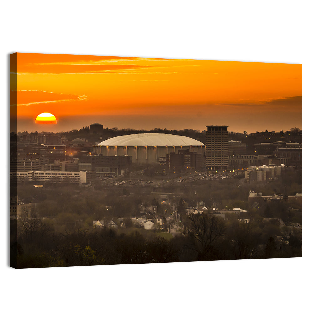 Syracuse University Hill Skyline Wall Art
