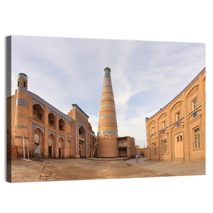 Khodja Madrasah, Khiva Wall Art as a canvas print