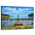 Big Bay De Noc Garden View Wall Art